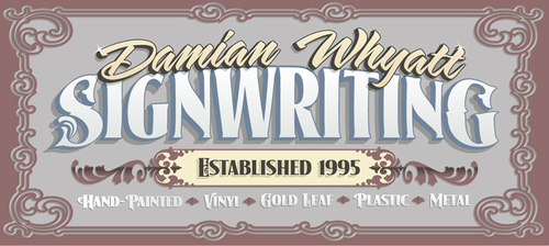 Traditional Writing Sign