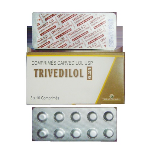 Carvedilol 6.25 mg Tablet