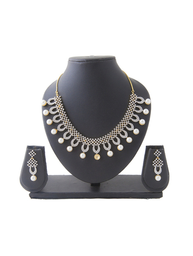American Diamond Cubic Zirconia Necklaces