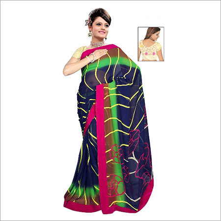 Designer Printed Sarees