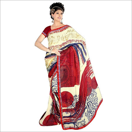 Traditional Chiffon Sarees