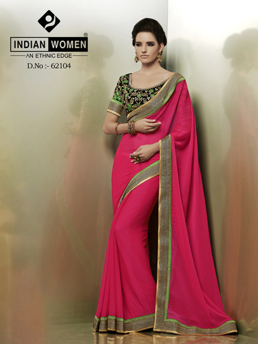 Fancy Hand Woven Saree
