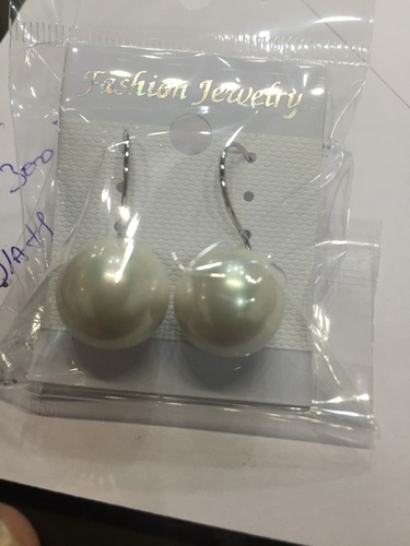 real gold plated pearl earings