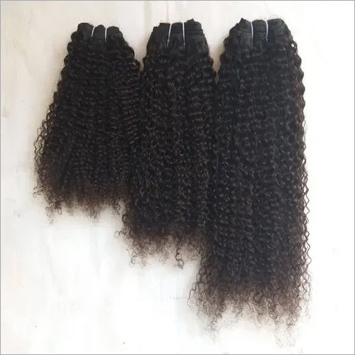 Afro Curly Single Donor Human Hair