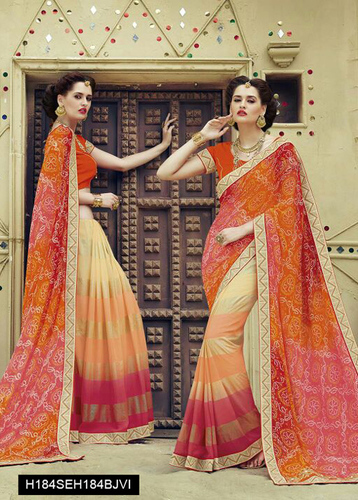 Embroidered Saree