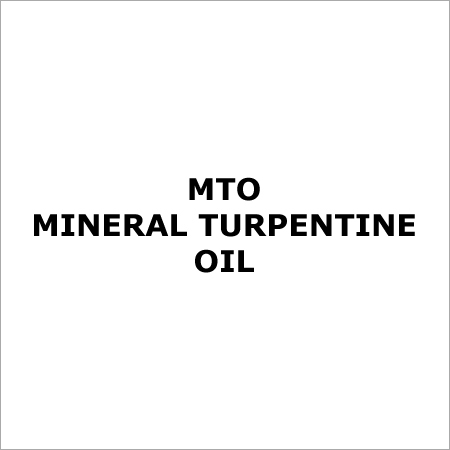 MTO- Mineral Turpentine Oil