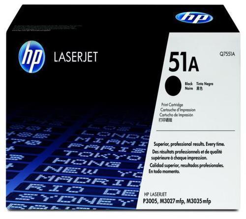 HP Q7551A 51A Black Laser Toner Printer Cartridge