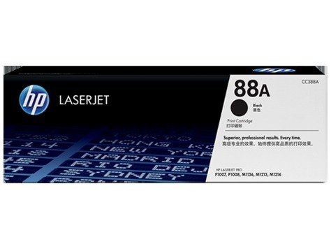 HP CC388A 88A Black Laser Toner Printer Cartridge