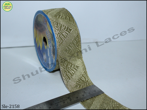 Jacquard Laces - Luxurious Polyester Blend, Elegant Design with Intricate Patterns