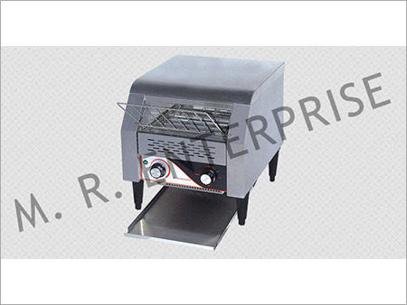 Rotatory Toaster - Steel, Output: 300-350 Slices/Hour, Silver | Independent Controls, Removable Crumb Tray, Durable Design, Easy Cleaning