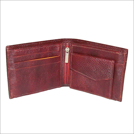 Mens Brown Leather Wallet