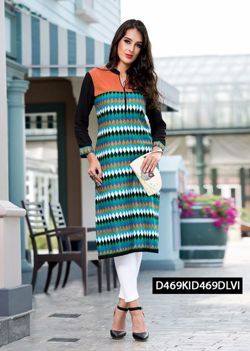 Party Wear Cotton Kurti