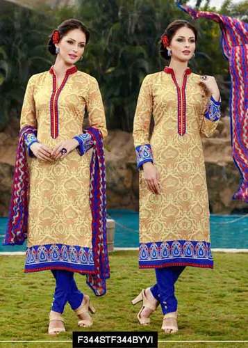 Designer Straight Suit