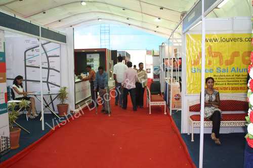 M Zone Property Show 2011 - Fabric and Metal Setup, Variable Size | Event Planning, Exhibition Setup, Space Design, Professional Team, Timely Execution