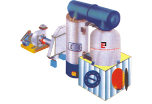 Vertical Thermic Fluid Heater
