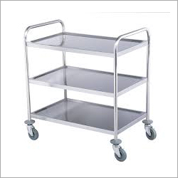 Stainless Steel Service Trolley