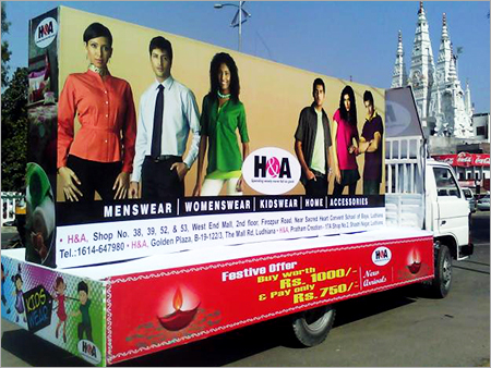 Outdoor Publicity Van