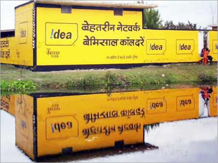 Wall Advertising Painting Services