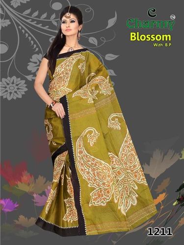 Designer Cotton Sarees In Jetpur