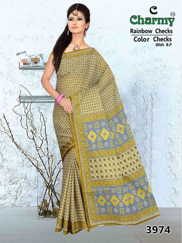 Pure Cotton Formal Saree