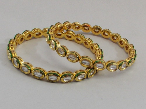 Kundan Bangles