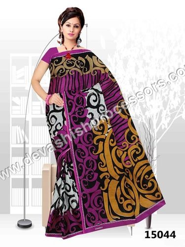 Printed Cotton Saree Manufacturers