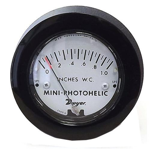 Mini Photohelic Differential Pressure Switch