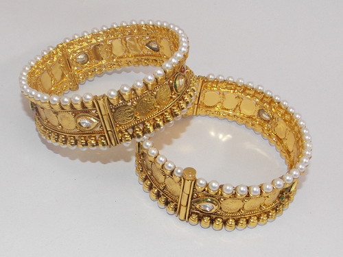 Gold Plated Bangles