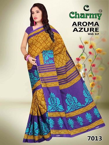 Pure Cotton Fancy Saree