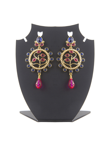 Antique Fashion Brass Earring