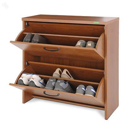 Wooden Shoe Rack