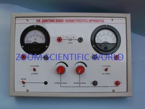 P.N.JUNCTION DIODE / SEMICONDUCTER DIODE CHARACTERISTICS APPARATUS