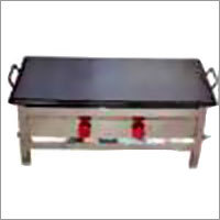 Hot Plate Machine - Steel, 600x400x150 mm, Black | Durable, Easy Use, Efficient Cooking, Excellent Performance, Flat Surface