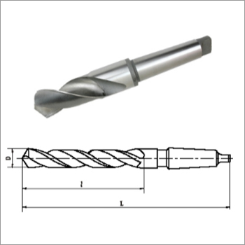 Twist Drills With Morse Taper Shank