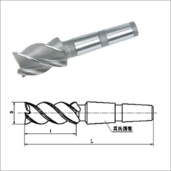 Double-relieved End Mills With Morse Taper Shank