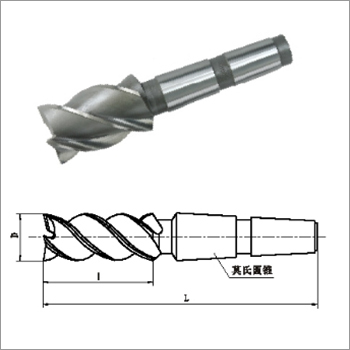End Mills With Morse Taper Shank