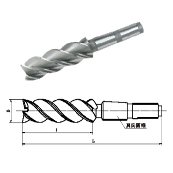 Long Type End Mills With Morse Taper Shank