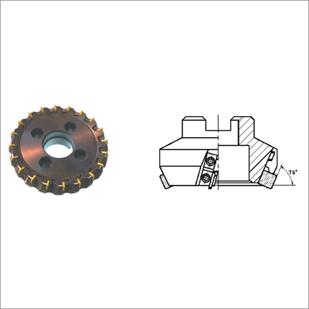 Fine-pitched Face Mills With Indexable Inserts