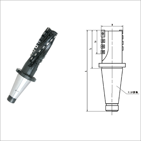 End Mills With Indexable Inserts