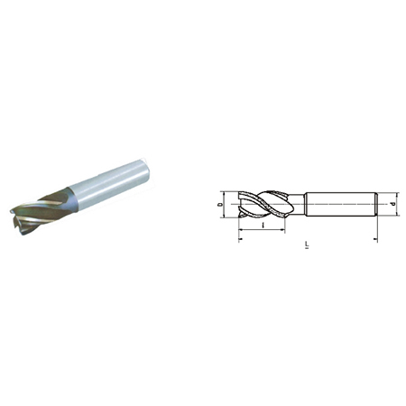 Sintered Carbide Helicat Tip End Mills