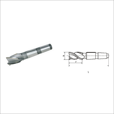 Sintered Carbide Helicat Tip End Mills (Morse Taper Shank)