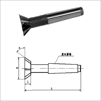 Sintered Carbide Dovetail Milling Cutters With Morse Taper Shank