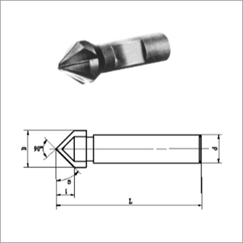 Solid Carbide Chamfering Milling Cutters With Weldon Shank