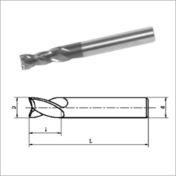 Sintered Carbide Keyseat Milling Cutters With Parallel Shank