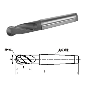 Carbide Ball-end Mills With Morse Taper Shank