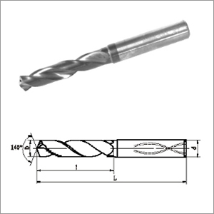 Solid Carbide Internal Cooling Twist Drill