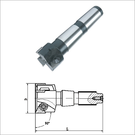 90 Degree Angle Face Mills With Indexable Inserts