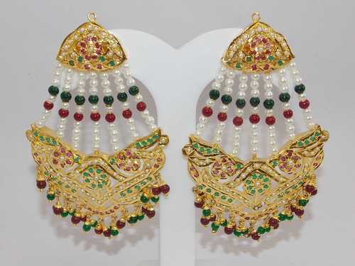 Jadau Earrings