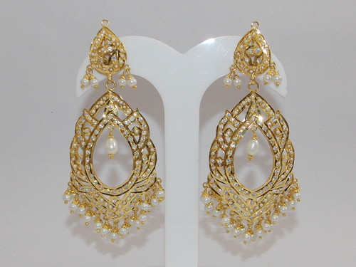 Jadau Earrings