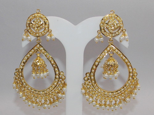 Jadau Earrings